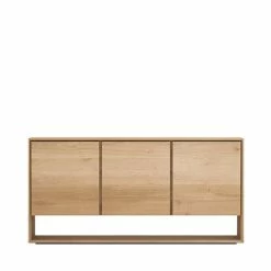 Ethnicraft Nordic Oak Sideboard 3 Doors