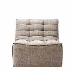 Ethnicraft N701 Sofa 1 Seater - Dark Beige