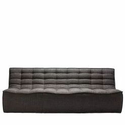 Ethnicraft N701 Sofa 3 Seater - Dark Grey