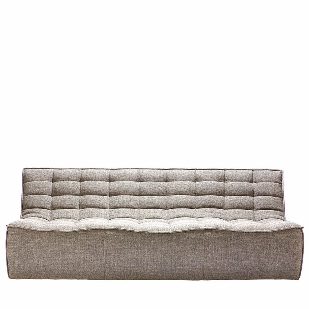 Ethnicraft N701 Sofa 3 Seater - Dark Beige