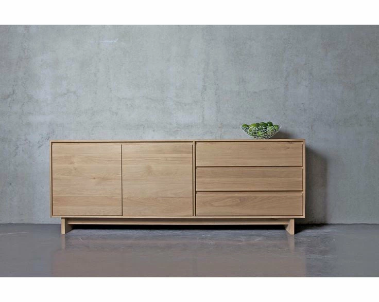 Ethnicraft Wave Oak Sideboard - Image 2