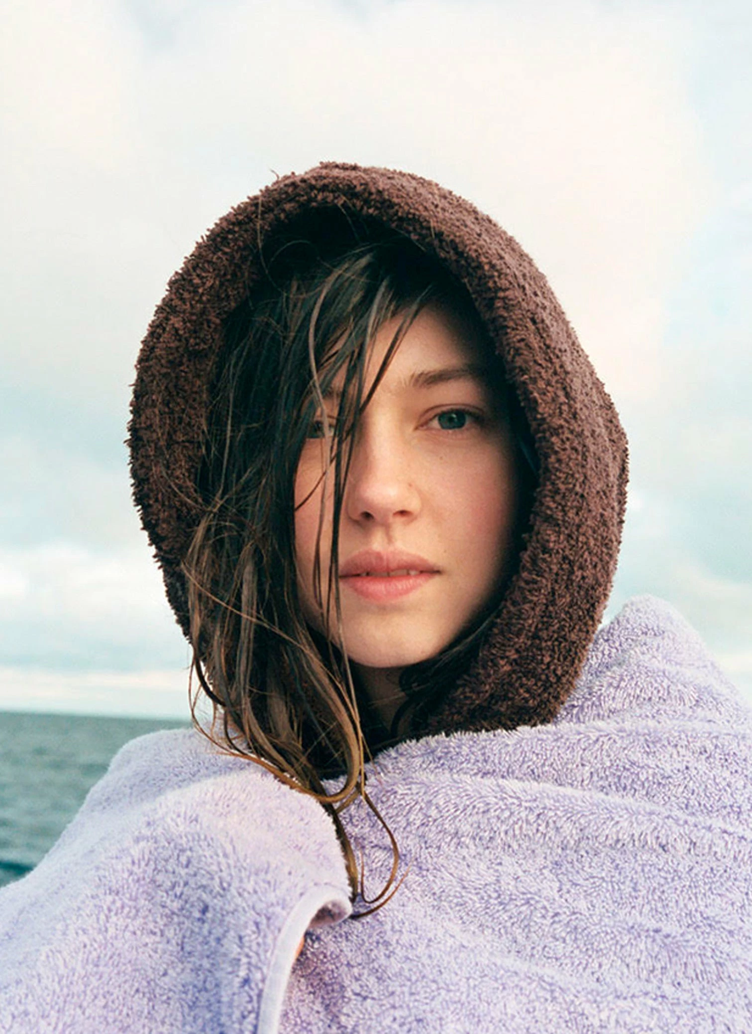 Tekla Terry Hooded Bathrobe - Image 7