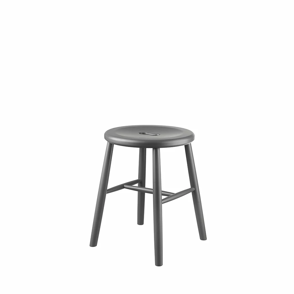 FDB Møbler J27 Stool By Børge Mogensen - Image 8