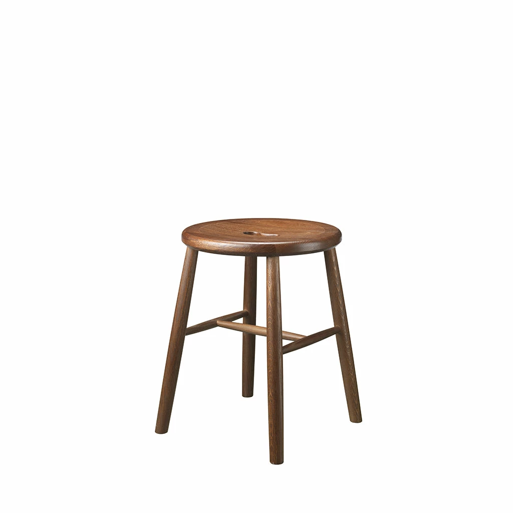 FDB Møbler J27 Stool By Børge Mogensen - Image 5