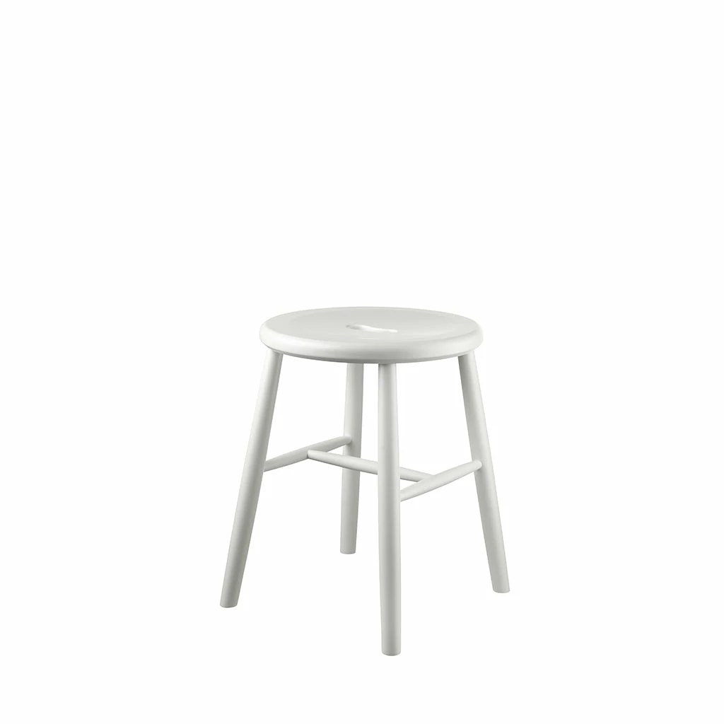 FDB Møbler J27 Stool By Børge Mogensen - Image 9