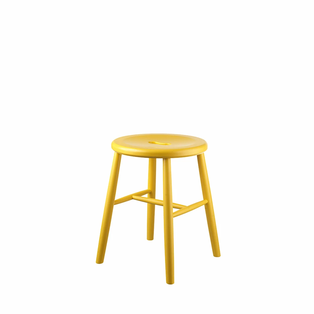 FDB Møbler J27 Stool By Børge Mogensen - Image 7