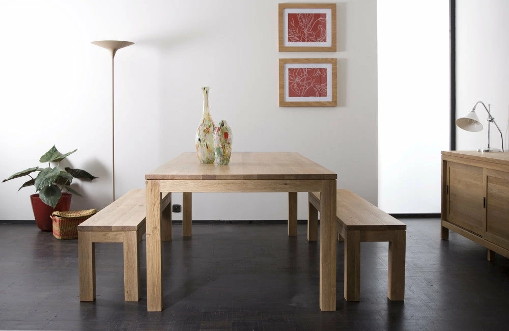 Ethnicraft Straight Oak Dining Table - Image 3