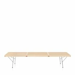 Herman Miller Nelson™ Platform Bench With Chrome Legs - Large