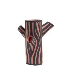 Tree Trunk Vase By Wrong For HAY - Medium/Pink