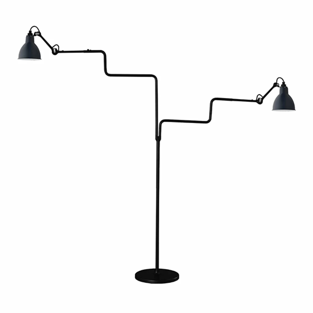 N°411 Double BL Floor Lamp By La Lampe Gras